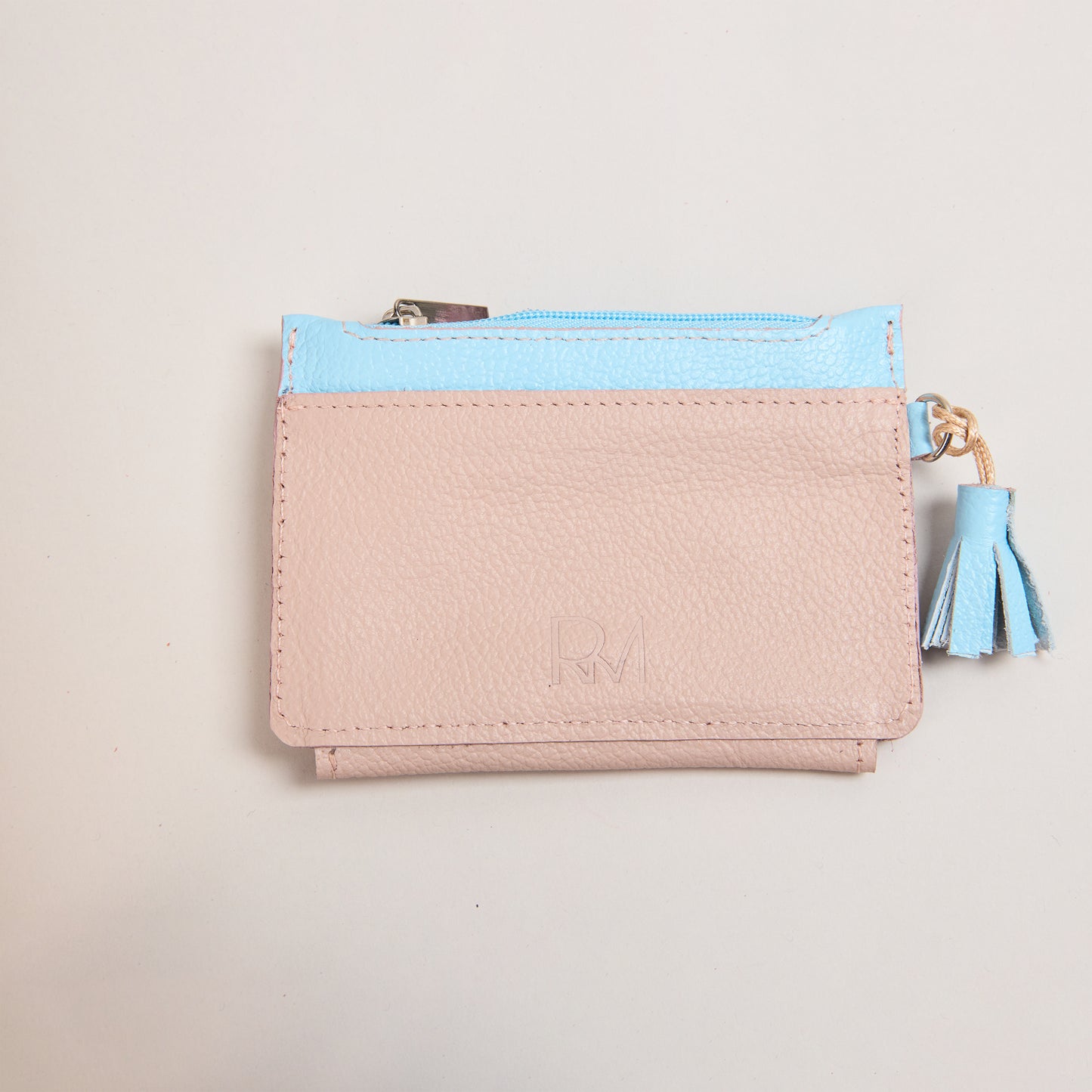 Mini Billetera Durazno, Rosa & Azul