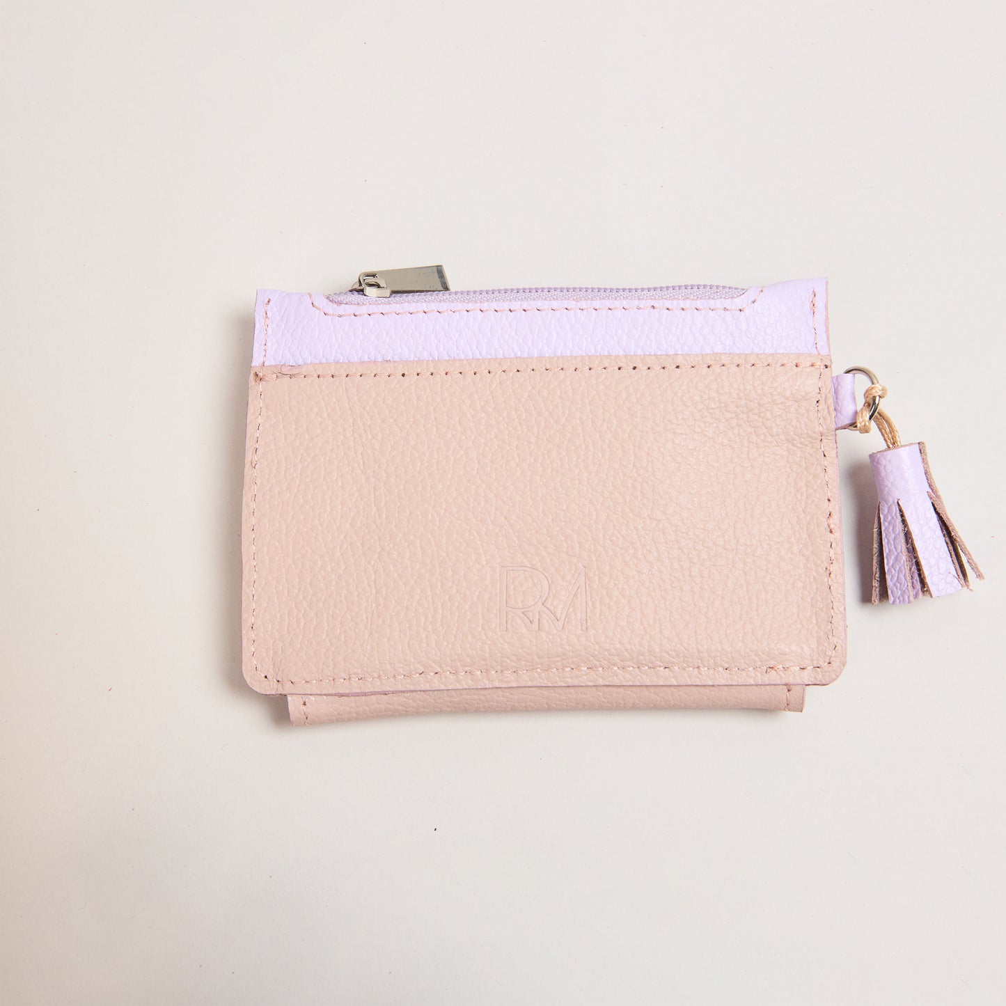 Mini Billetera Durazno & Lila