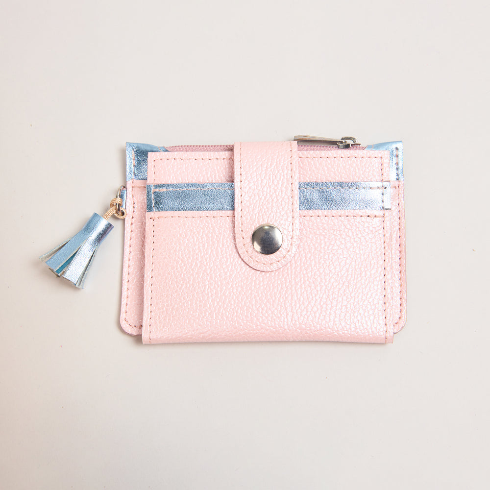 Mini Billetera Rosa & Azul