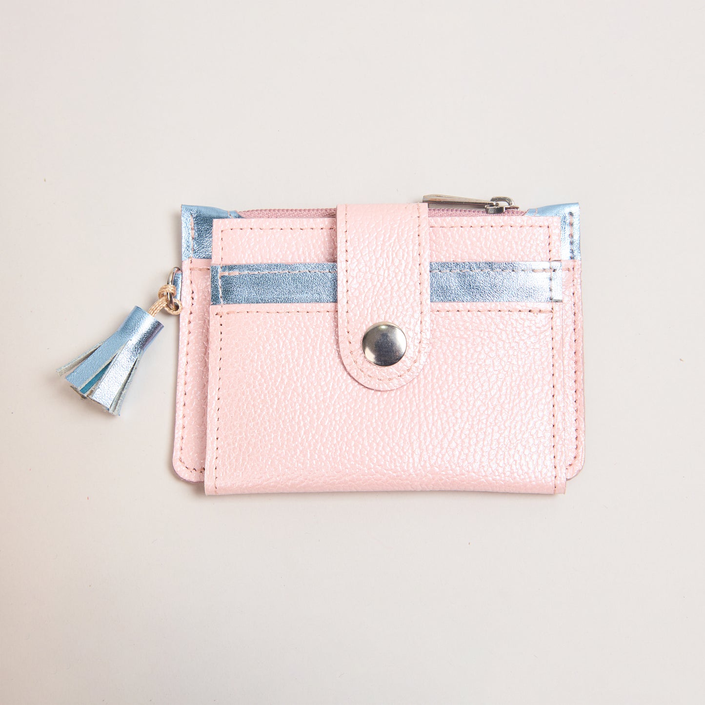 Mini Billetera Rosa & Azul