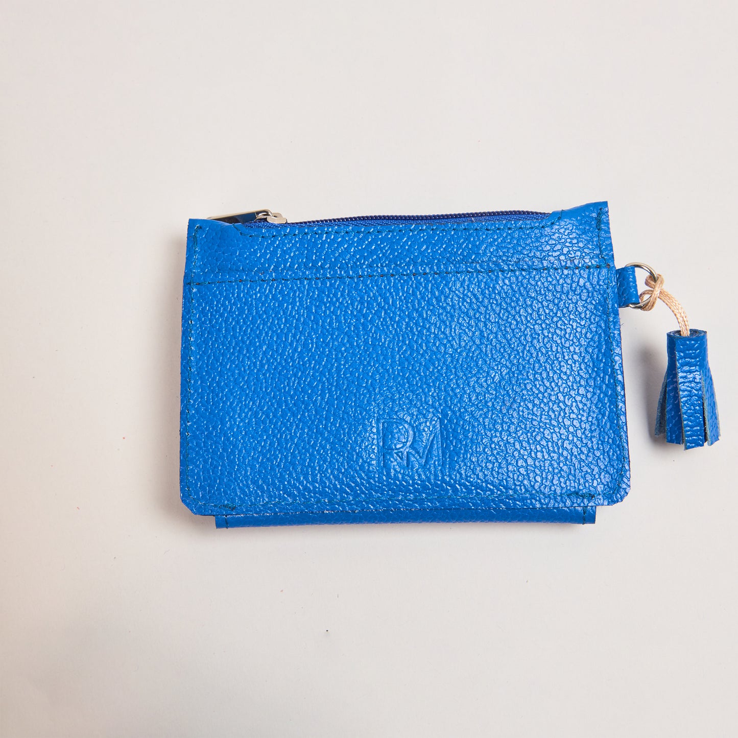 Mini Billetera Azul Eléctrico