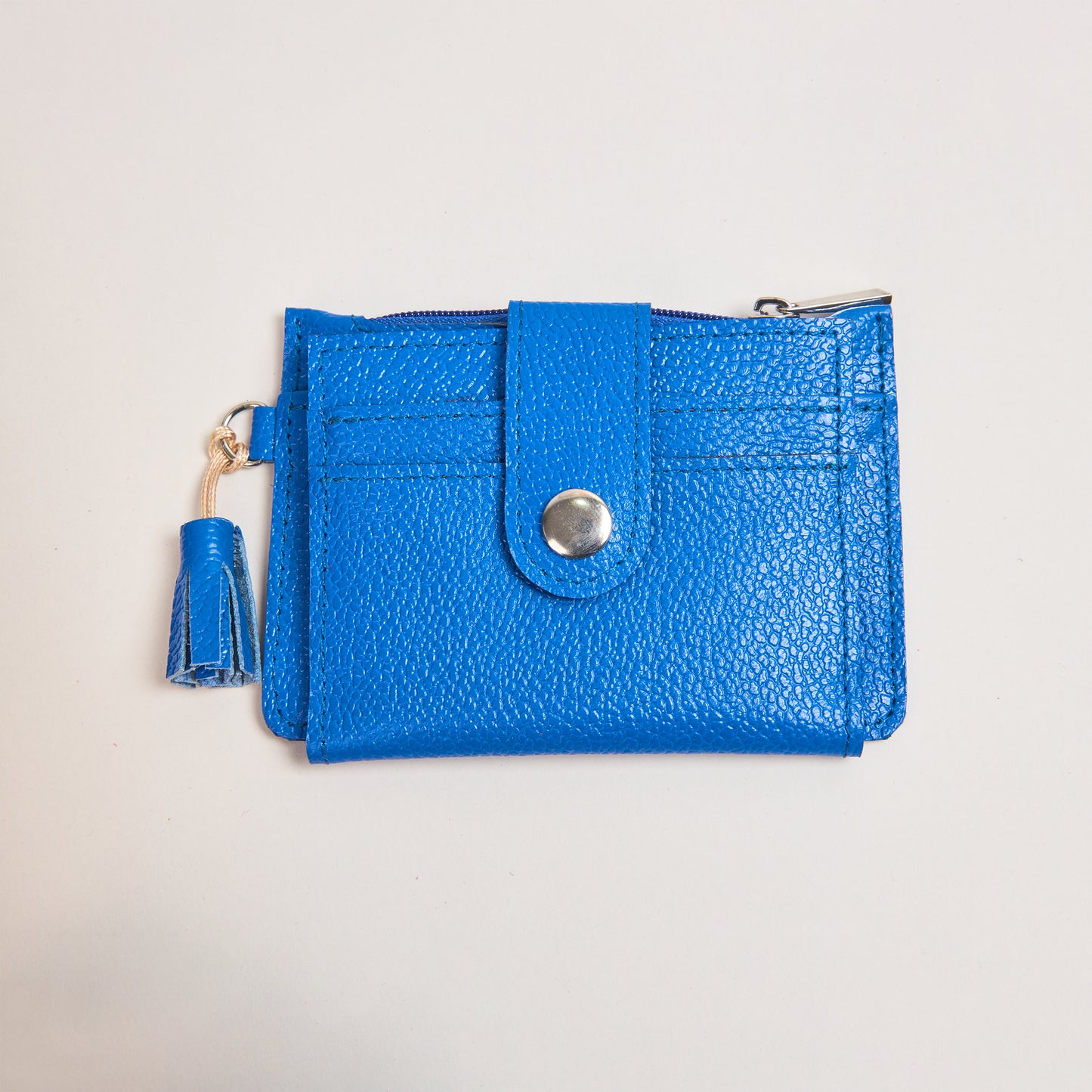 Mini Billetera Azul Eléctrico