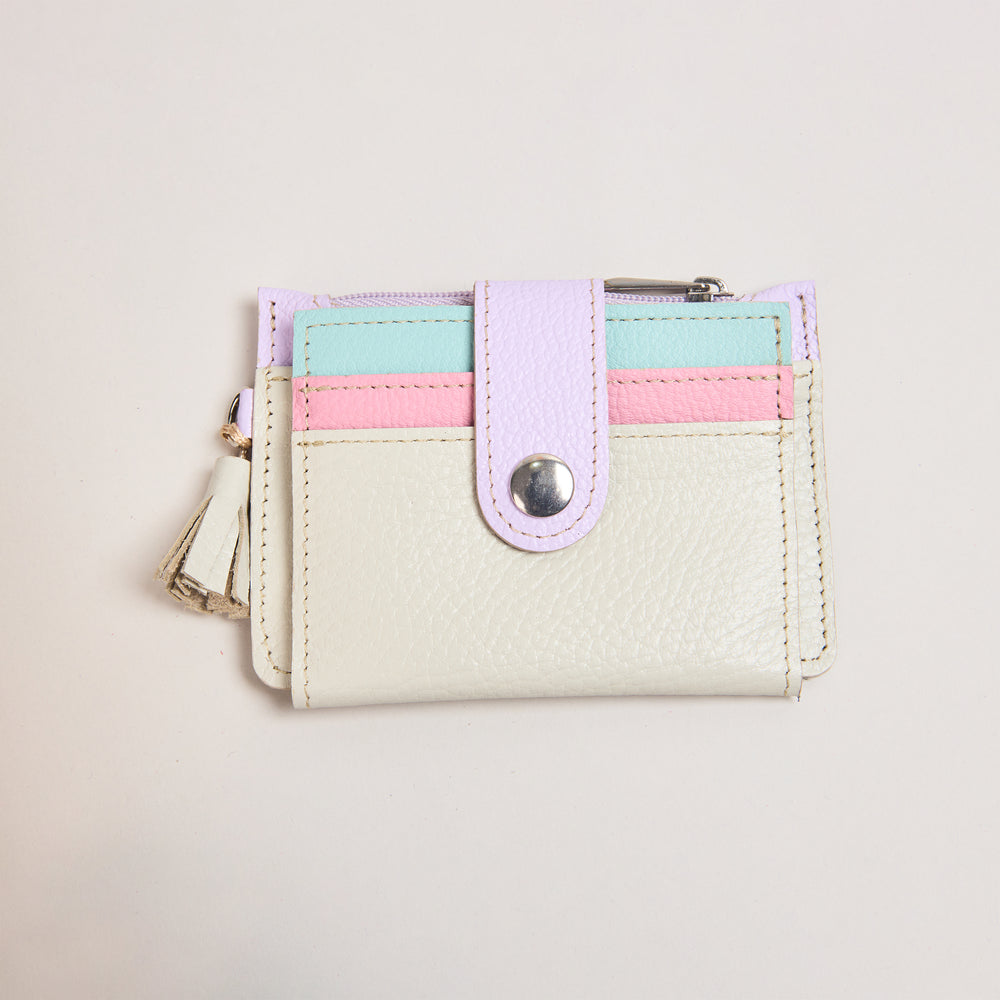 Mini Billetera Beige
