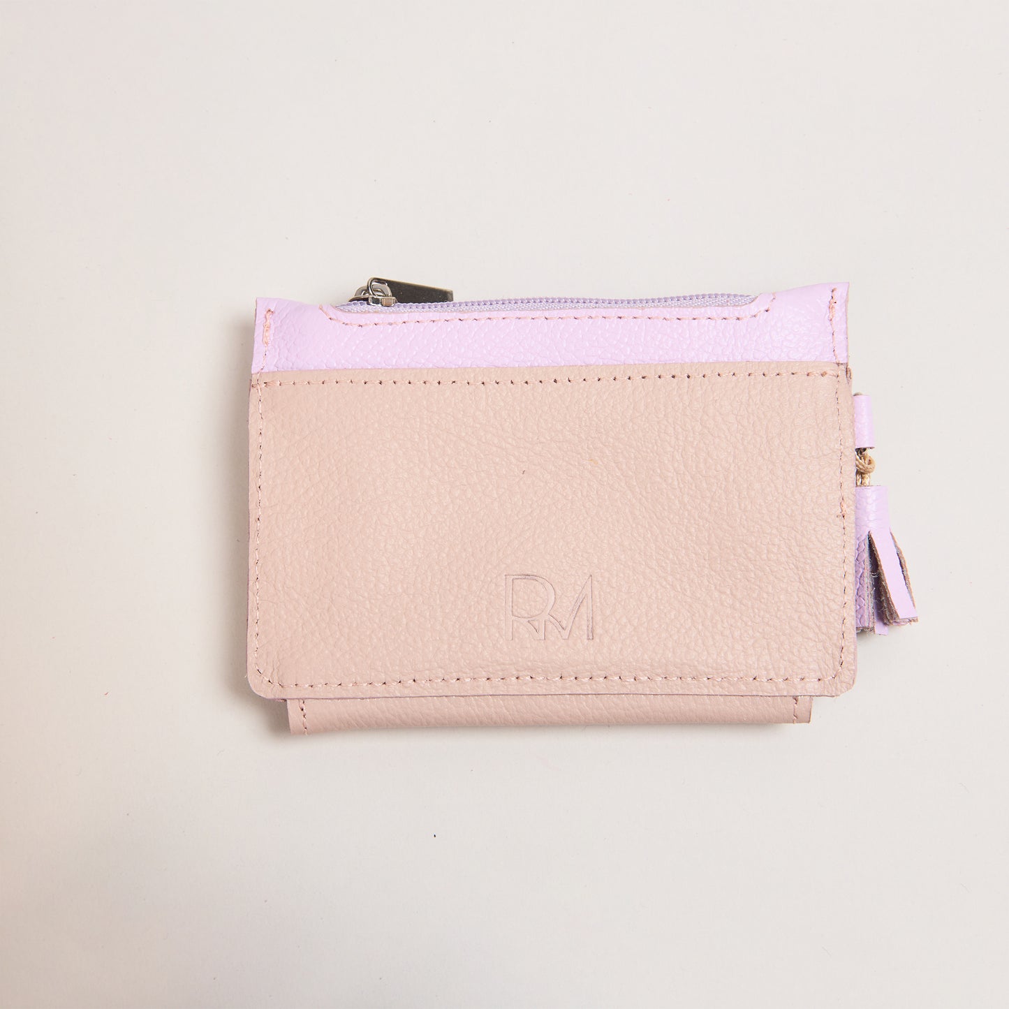 Mini Billetera Durazno, Lila & Azul
