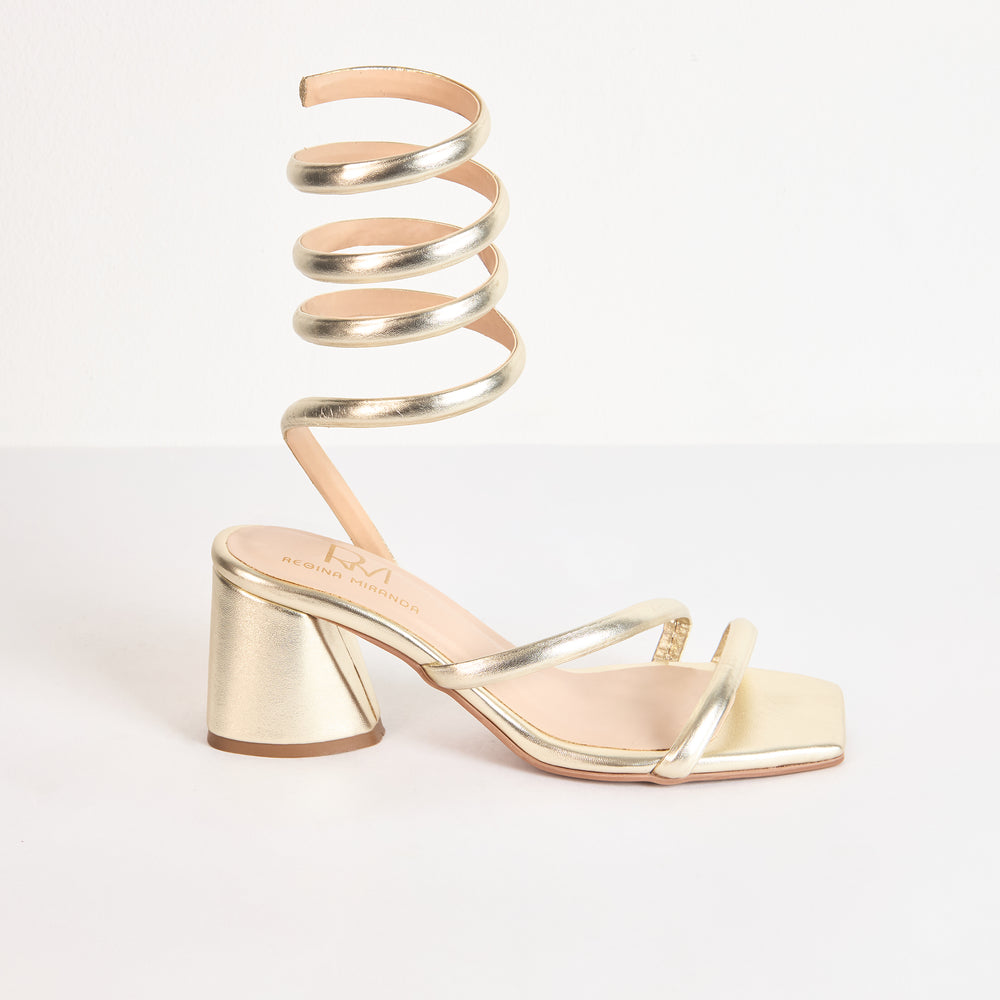 
                  
                    Golden Spiral Sandals
                  
                