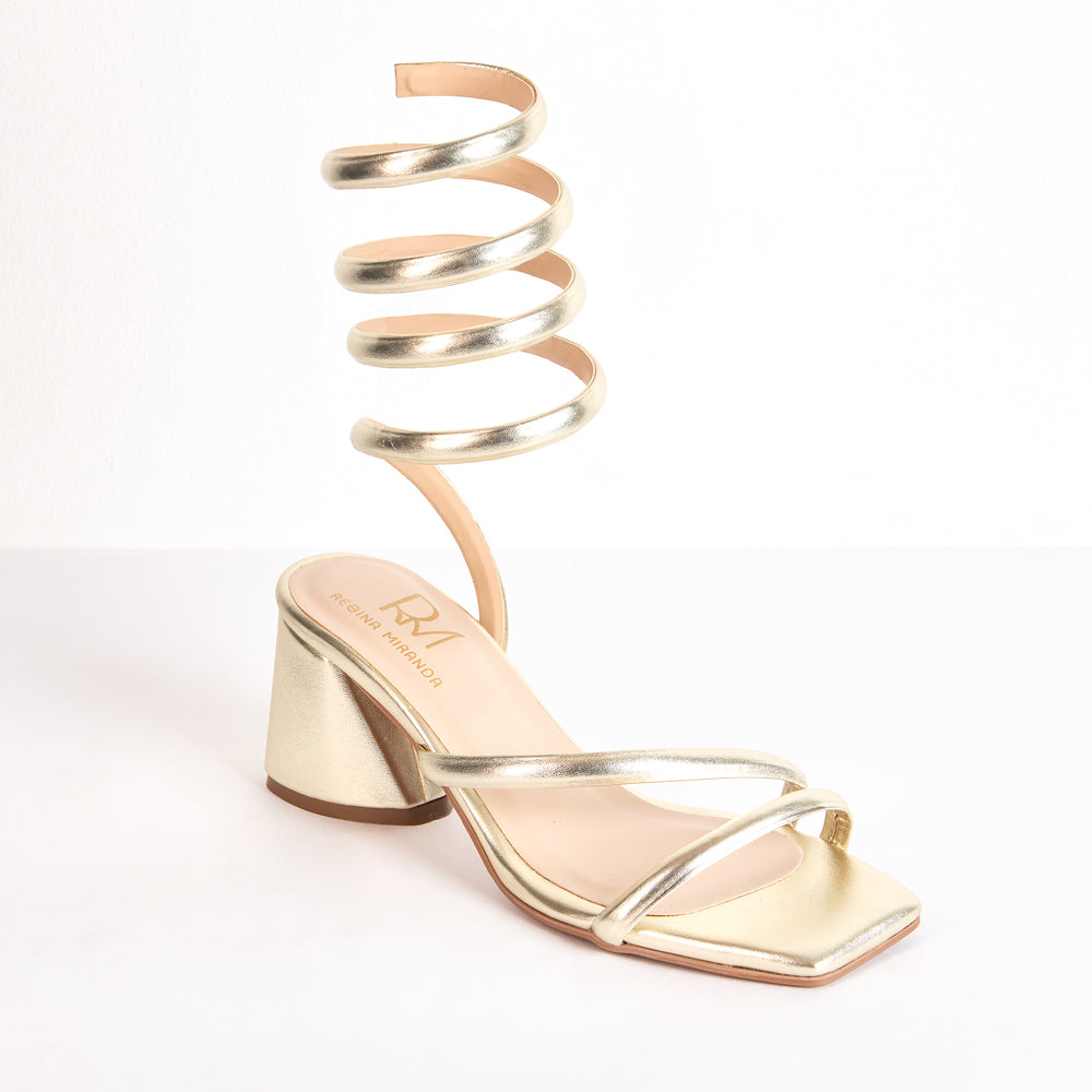 
                  
                    Golden Spiral Sandals
                  
                