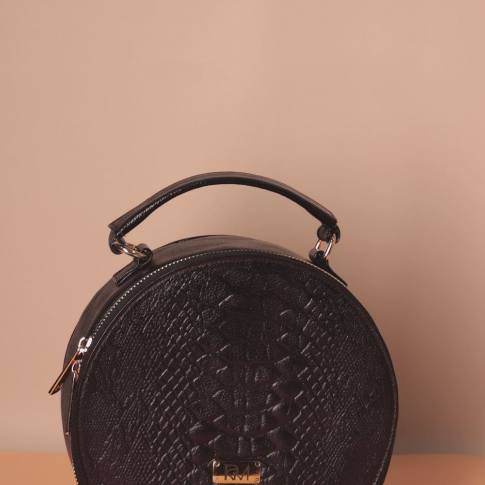 
                  
                    Cargar y reproducir video en el visor de la galería, Cartera Alana Black
                  
                